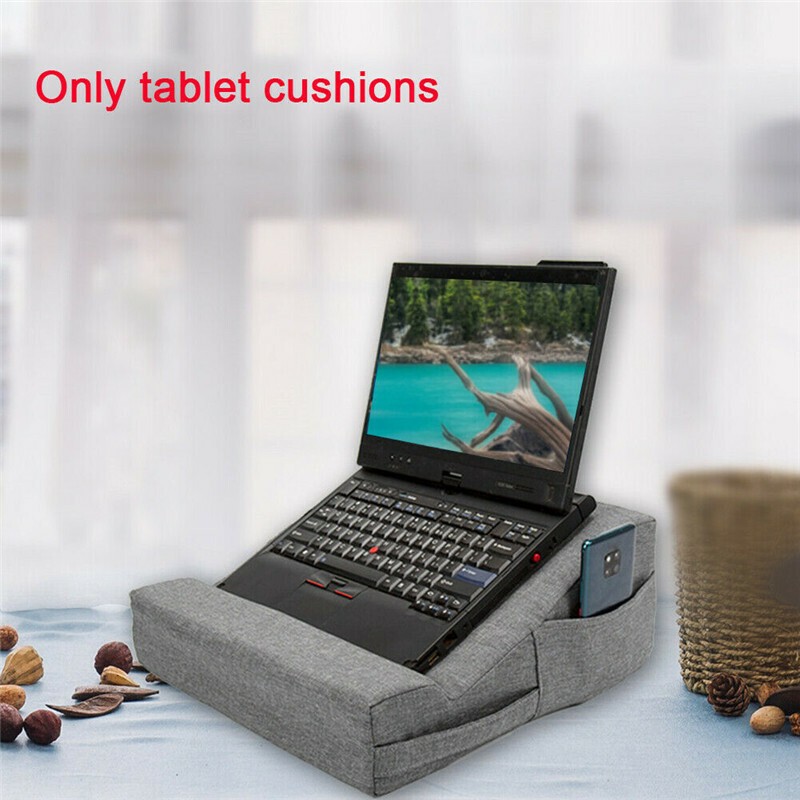 Laptop Easel Lap Desk Pillow Ergonomic Computer Desk Stand Orthopedic Support