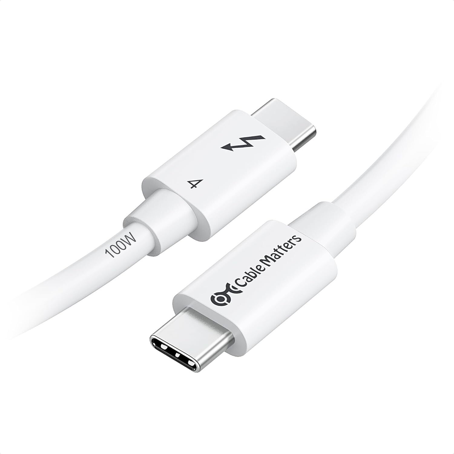 Cable Matters [Intel Certified] 40Gbps Thunderbolt 4 Cable 3.3ft with 8K Video