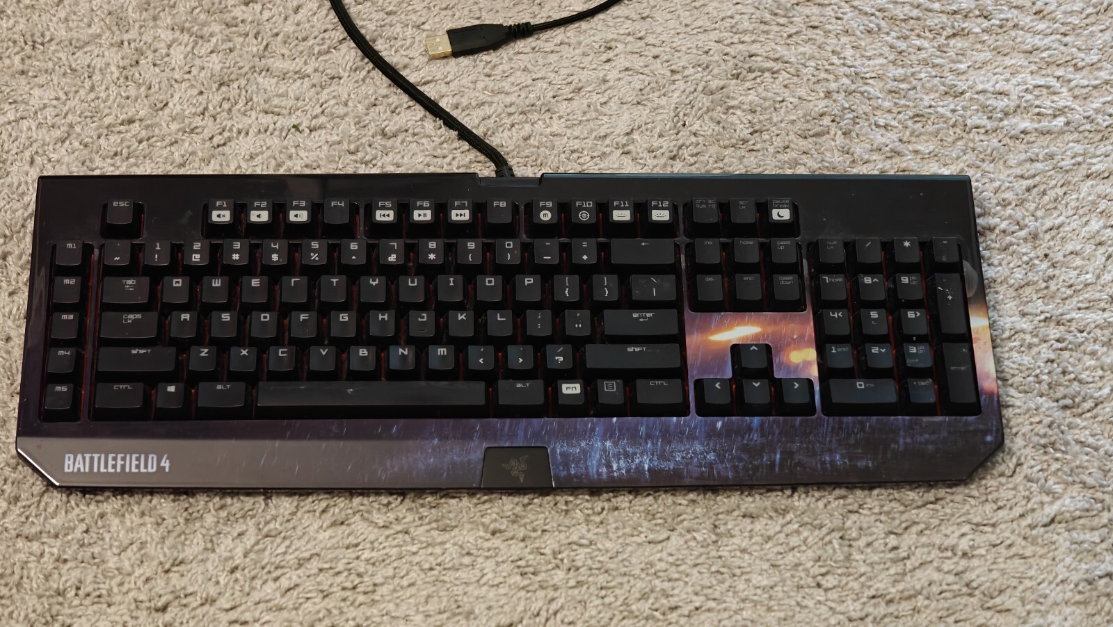 Razer battlefield 4 collectors edition blackwidow ultimate mechanical keyboard