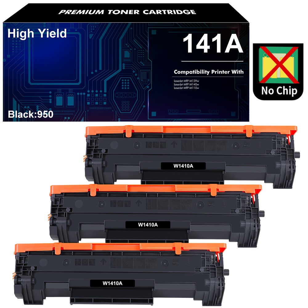 141A Toner Cartridge No Chip Fits HP W1410A LaserJet MFP M140w M139w M110we