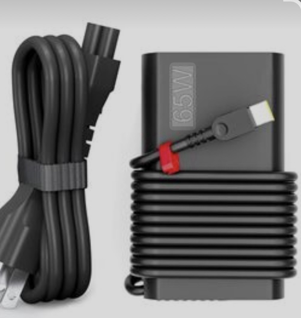Lot of 5 Genuine Lenovo 65W USB-C Charger AC Adapter ADLX65YSCC3A New