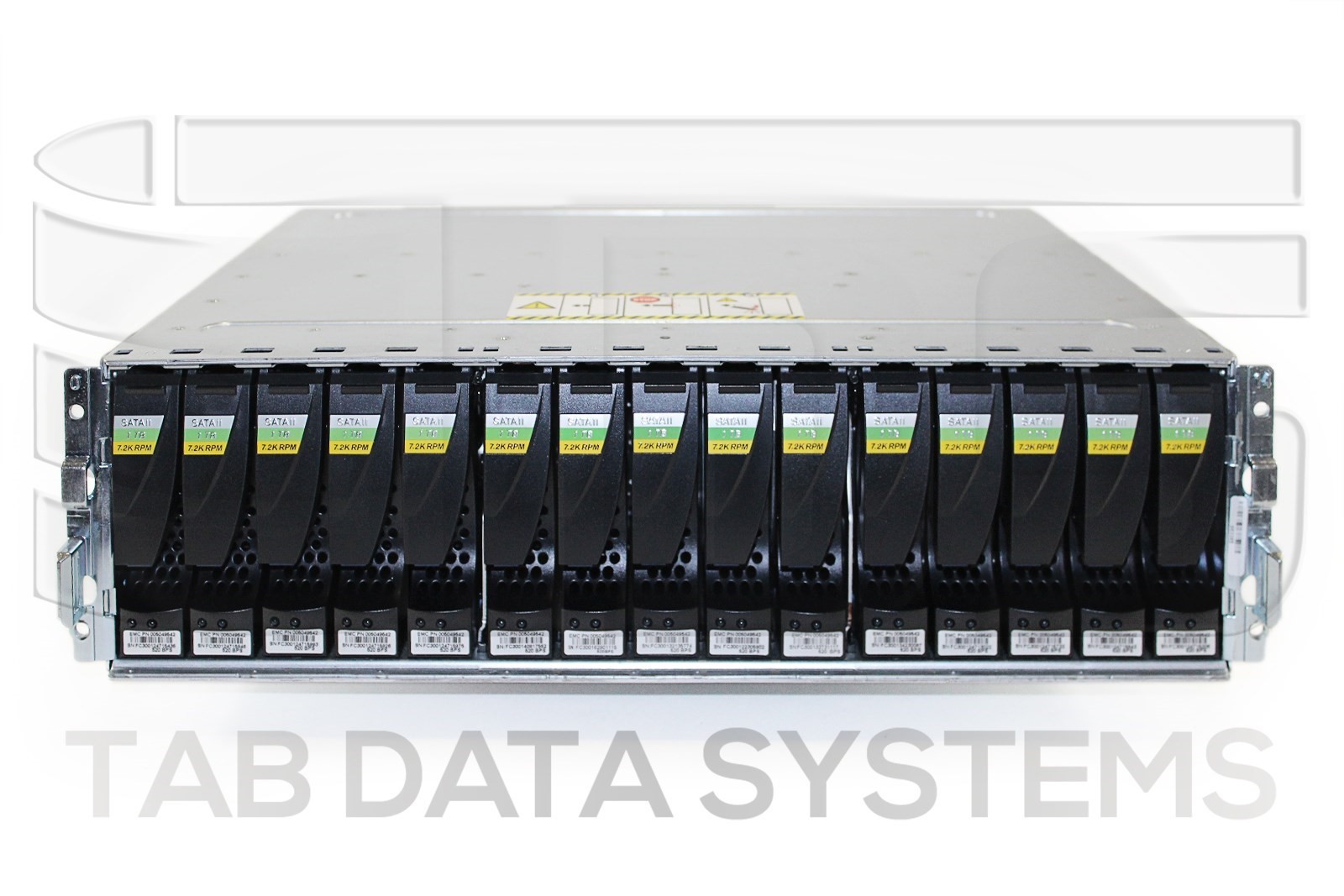 EMC CX-4PDAE 15x CX-SA07-010 1TB 7.2K 4Gbps 3.5" FC HDD, Railkit + Accessories