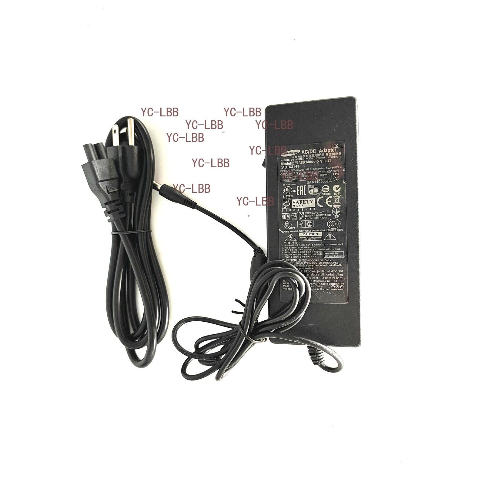 Genuine Samsung AC Adapter Power Supply for Samsung SyncMaster SA850 Monitor