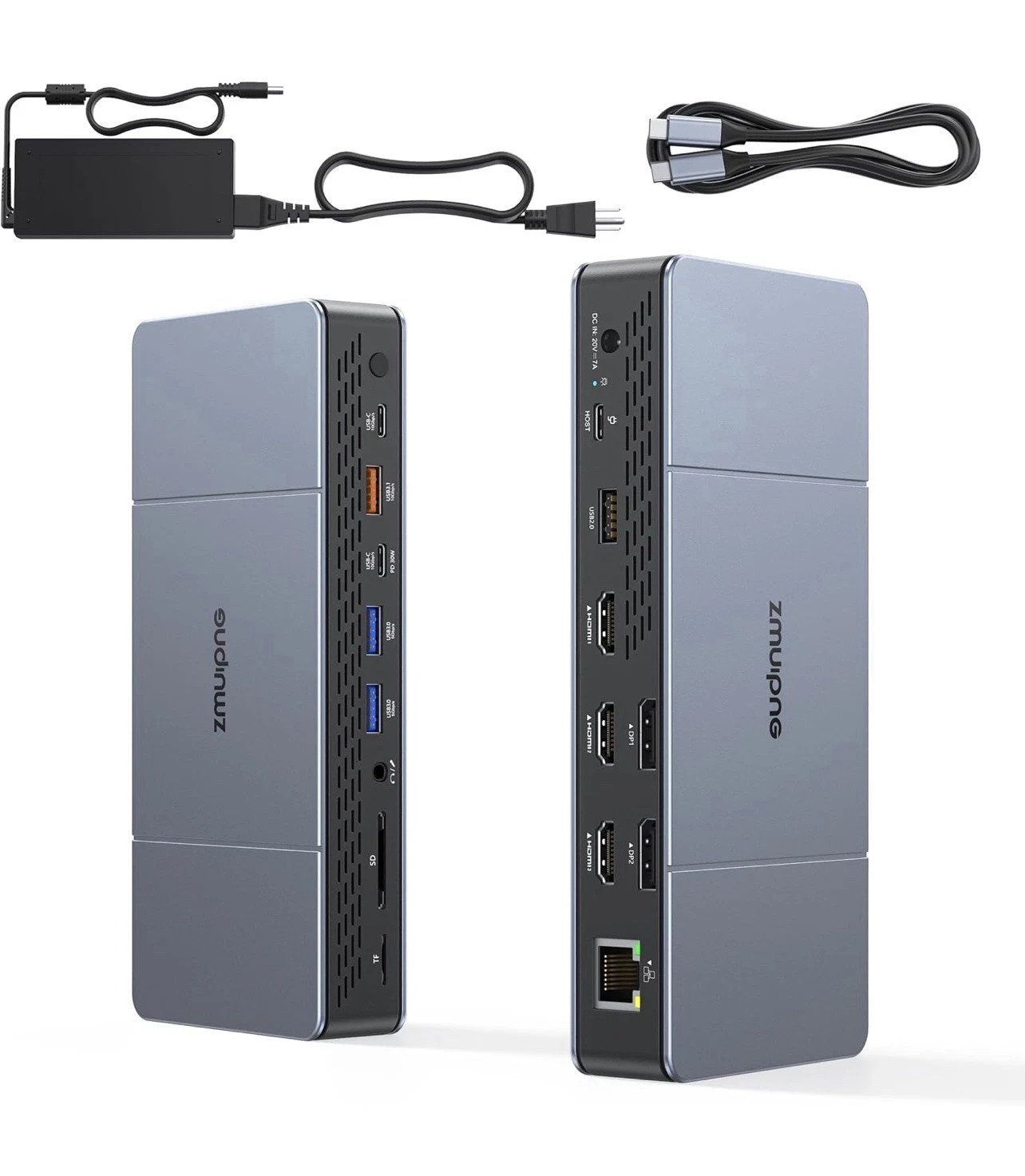 ZMUIPNG universal usb-c triple display docking station  ZMDK002
