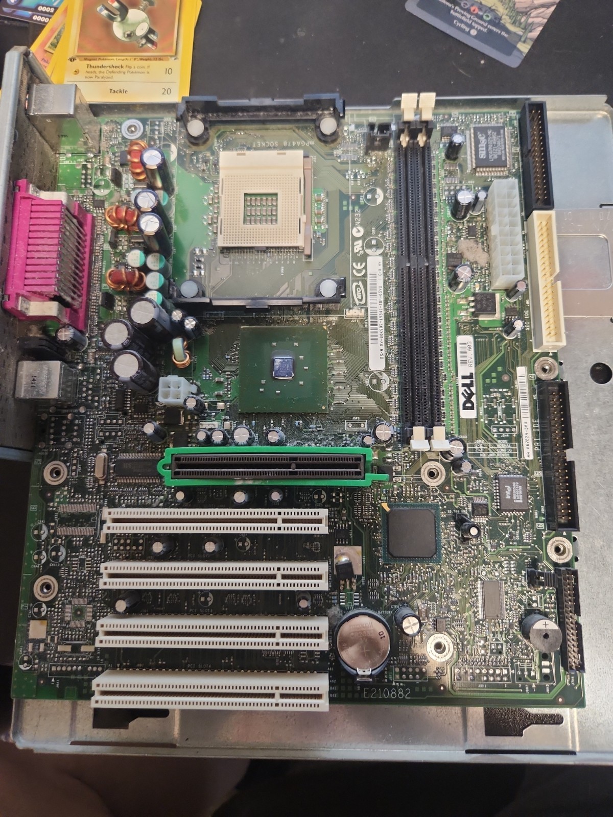 Dell AA A67829-304 Rev. A03 E210882 Motherboard N232 On Metal Tray