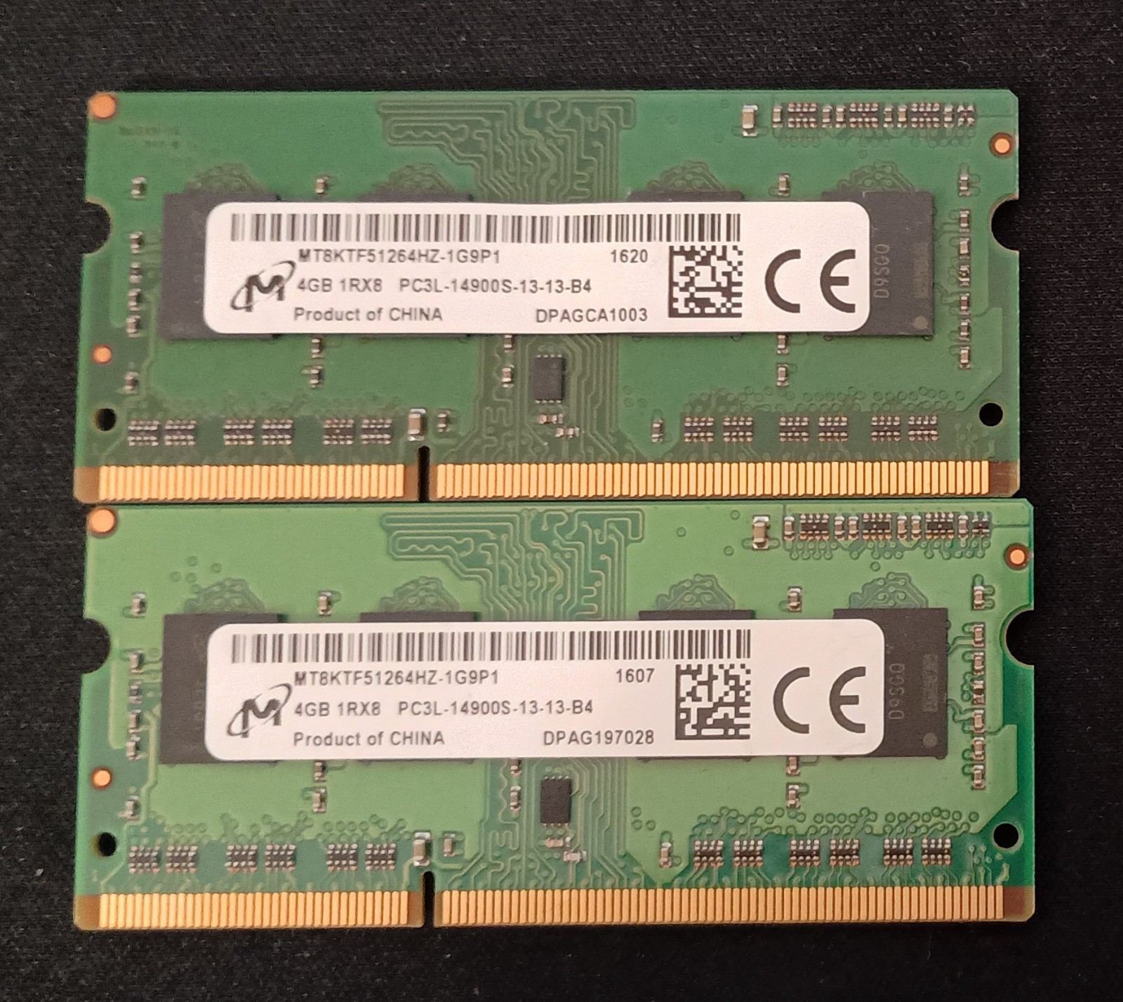 Micron 8GB (2x 4GB) RAM Memory Kit PC3L-14900S-13-13-B4 DDR3 SO-DIMM 204pin