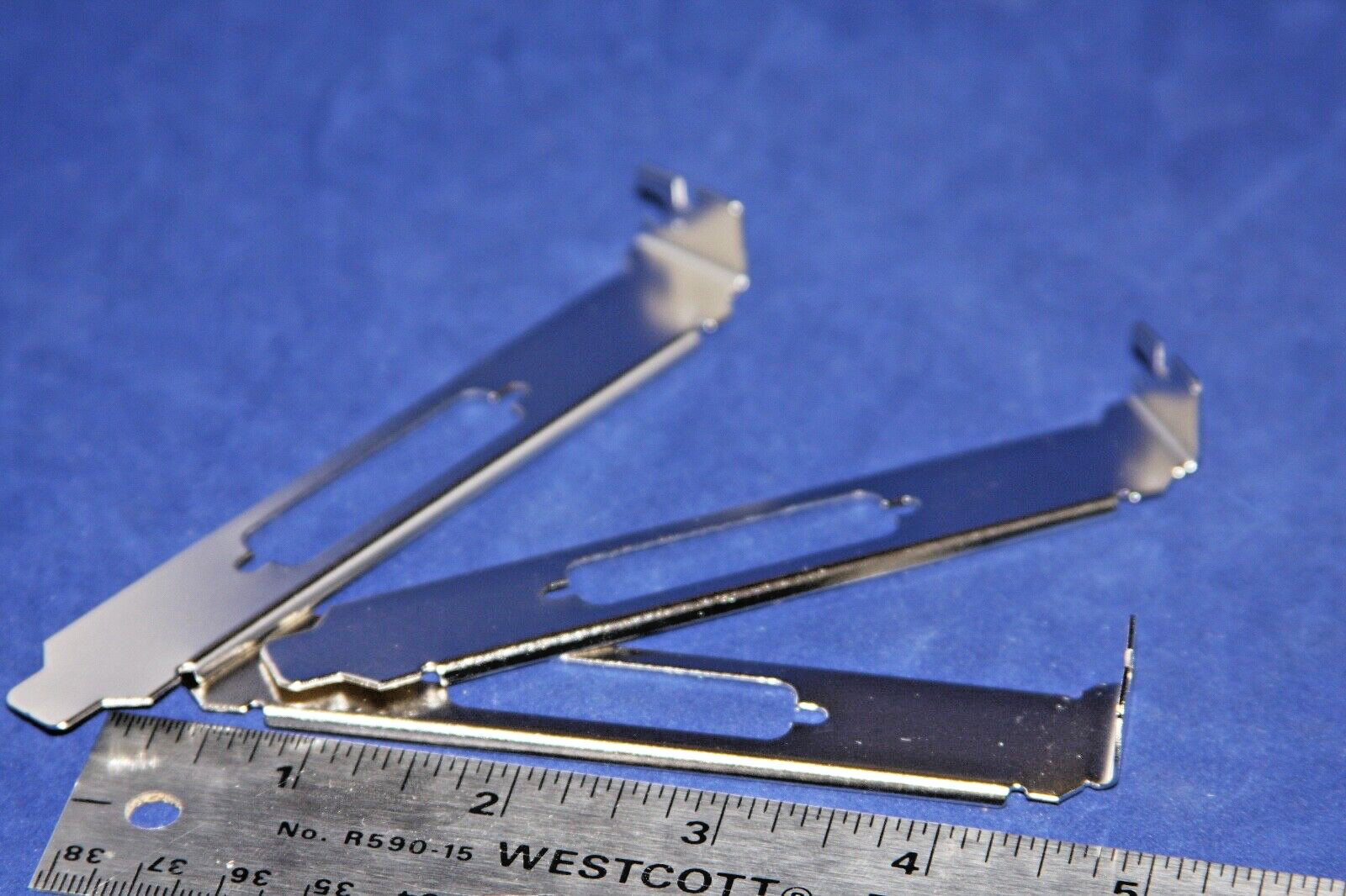 * NEW * PC Card Slot Cover Plate DB25 Blockout Case Bracket (Pkg of 3 pcs)