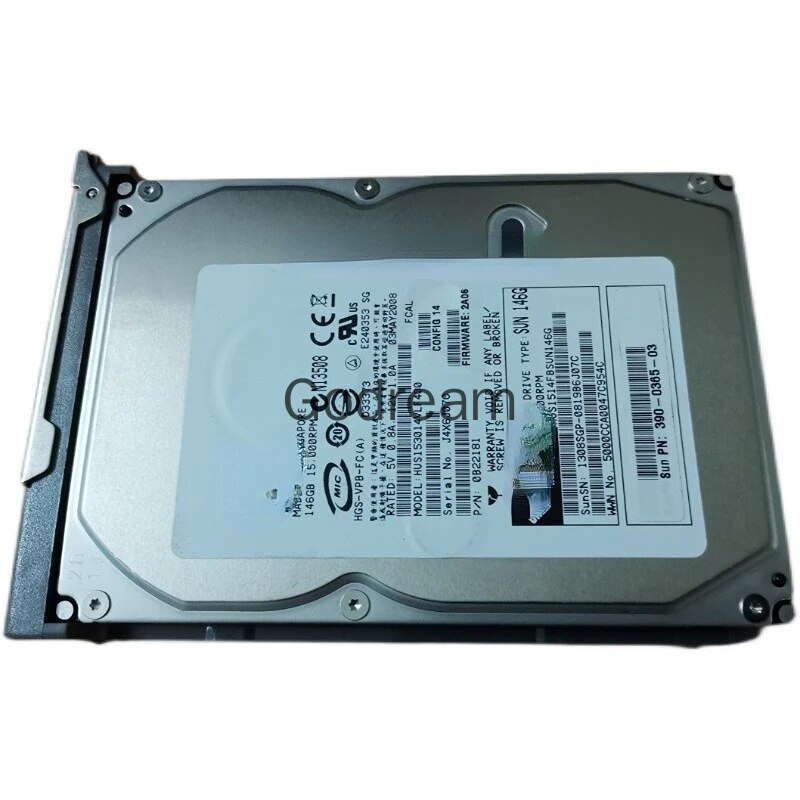 For SUN 540-6487 390-0365 146G 15K 3.5 FC hard disk HUS1514FBSUN146G