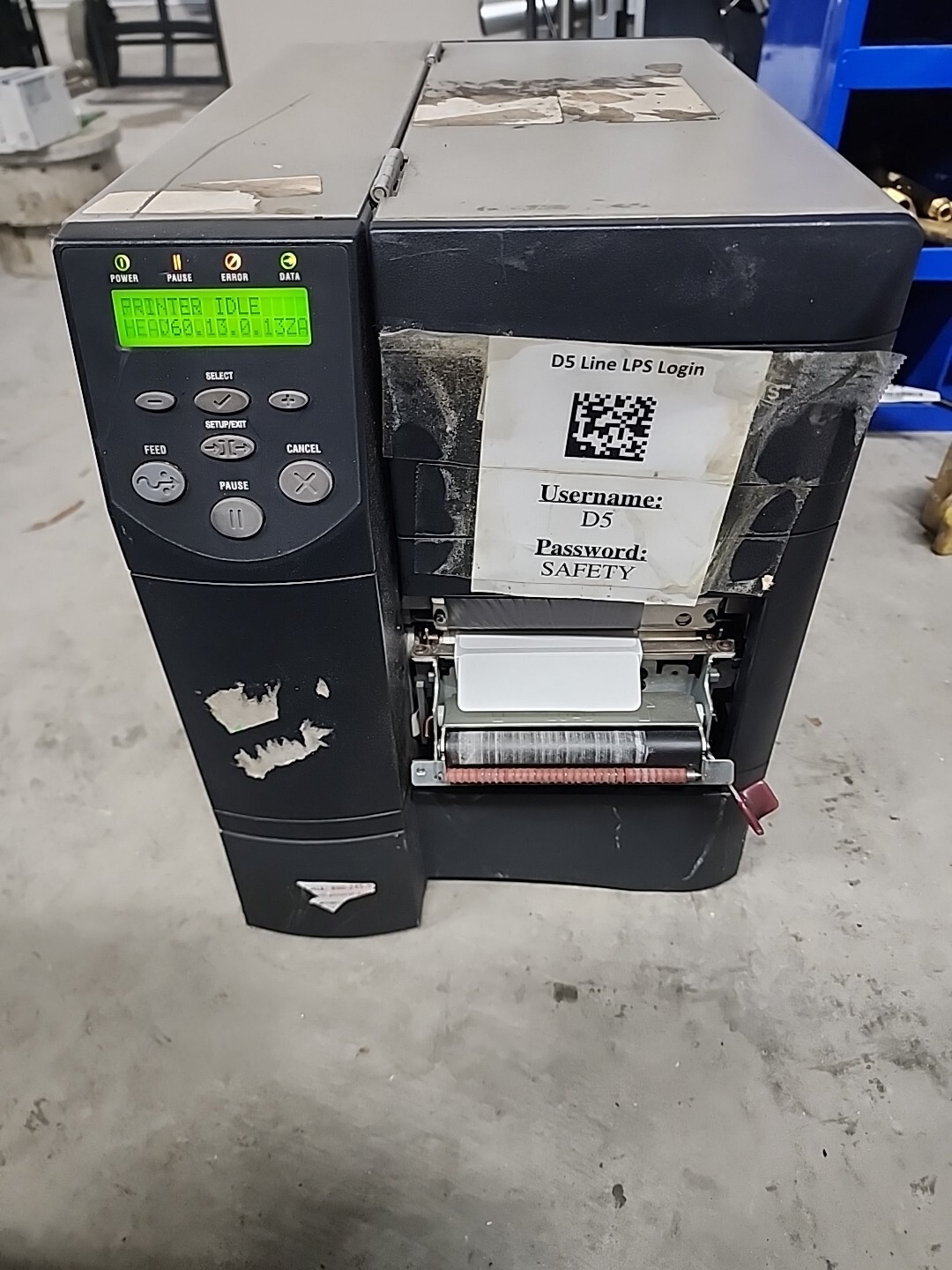 Zebra Z4m Plus Thermal Barcode Label Printer Z4mplus