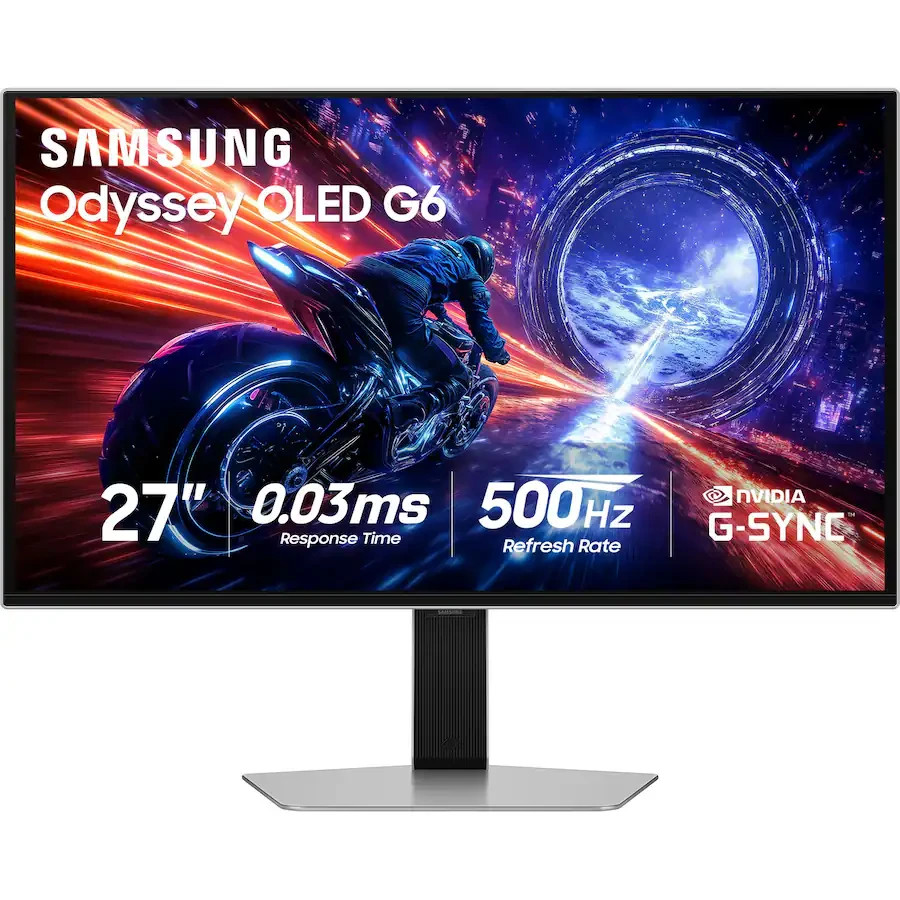 SAMSUNG 27 INCH ODYSSEY QHD-OLED G6 MONITOR, 240HZ REFRESH -SEALED🔥