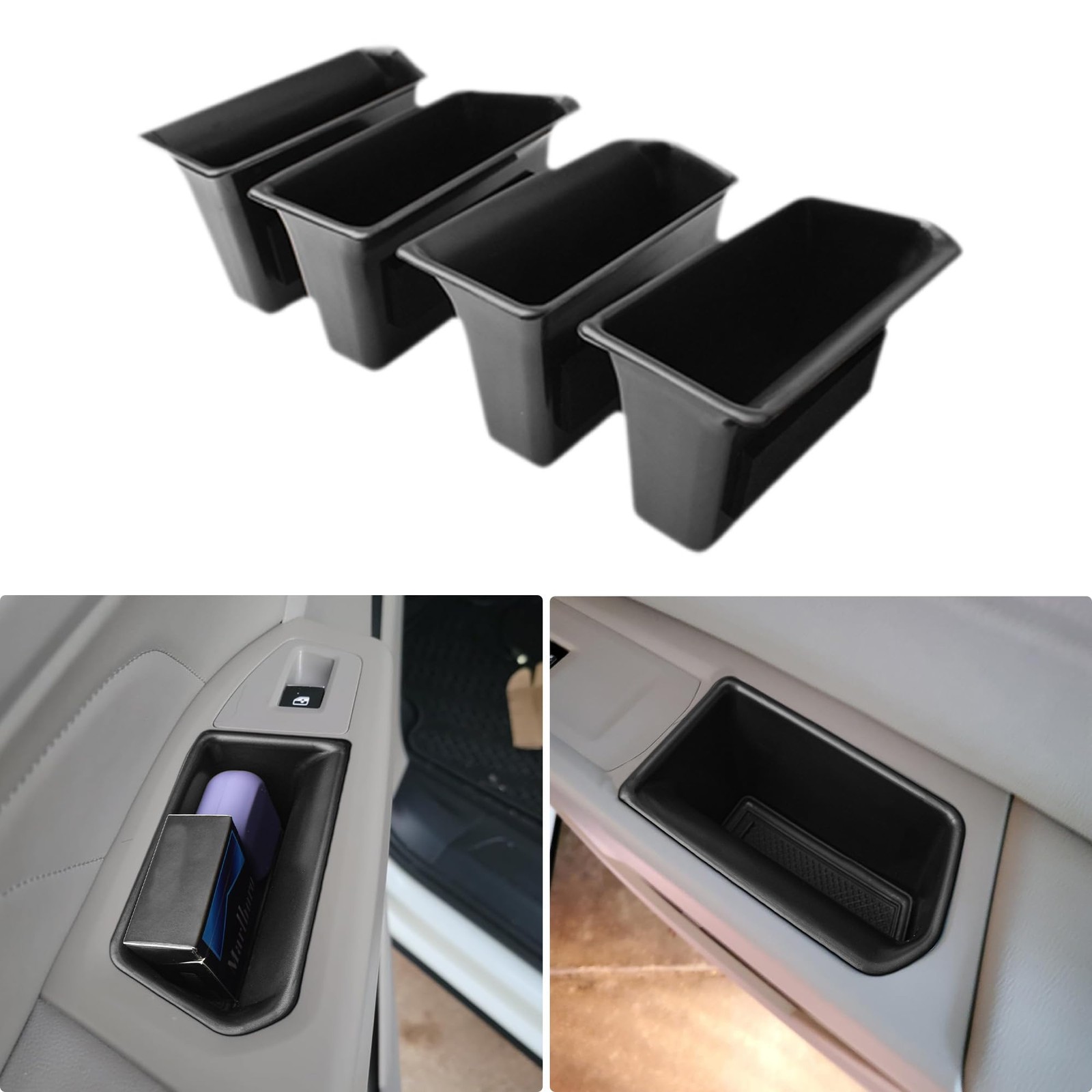 Atlas Door Side Storage Box Handle Container Compatible with 2018-2023 VW Atlas/