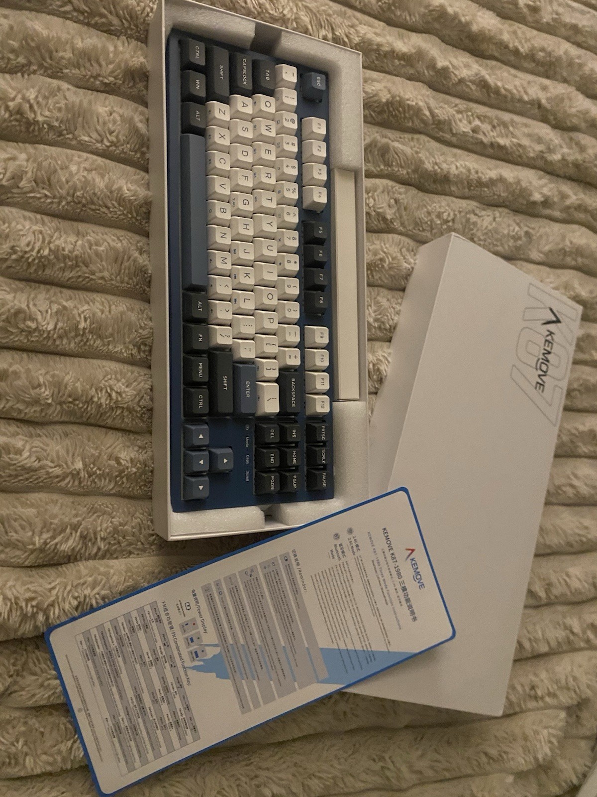 Kemove K87 Mechanical Keyboard 1980 Series