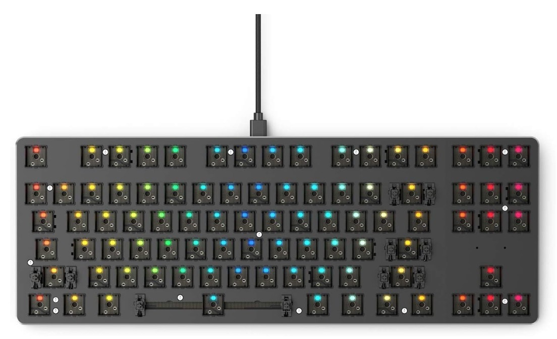 Glorious GMMK Modular Mechanical Gaming Keyboard 87Keys 85% - Barebone Only