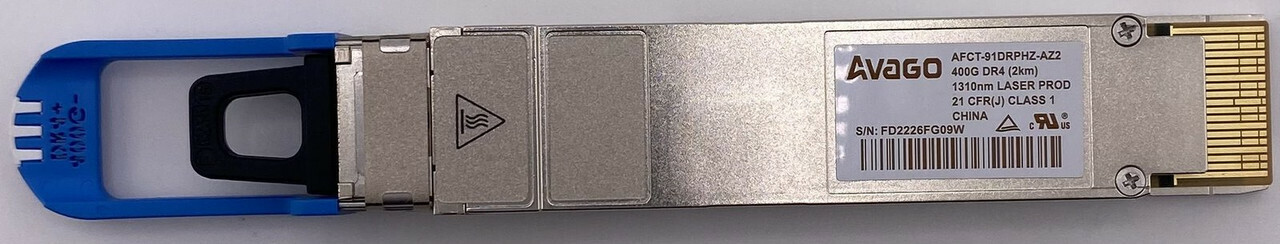 AVAGO BROADCOM GENUINE AFCT-91DRPHZ-AZ2 QSFP-DD 400G 1310NM 2KM TRANSCEIVER