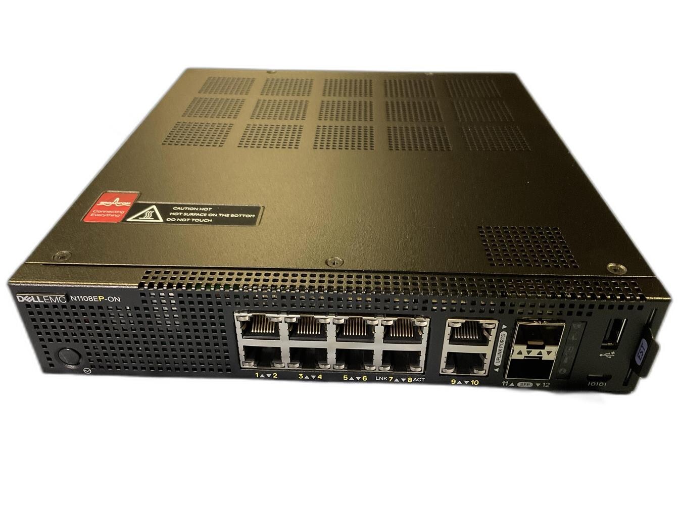 YXHXC 0YXHXC New Dell N1108EP-ON 8-port 1G PoE pass-through 2-port SFP switch