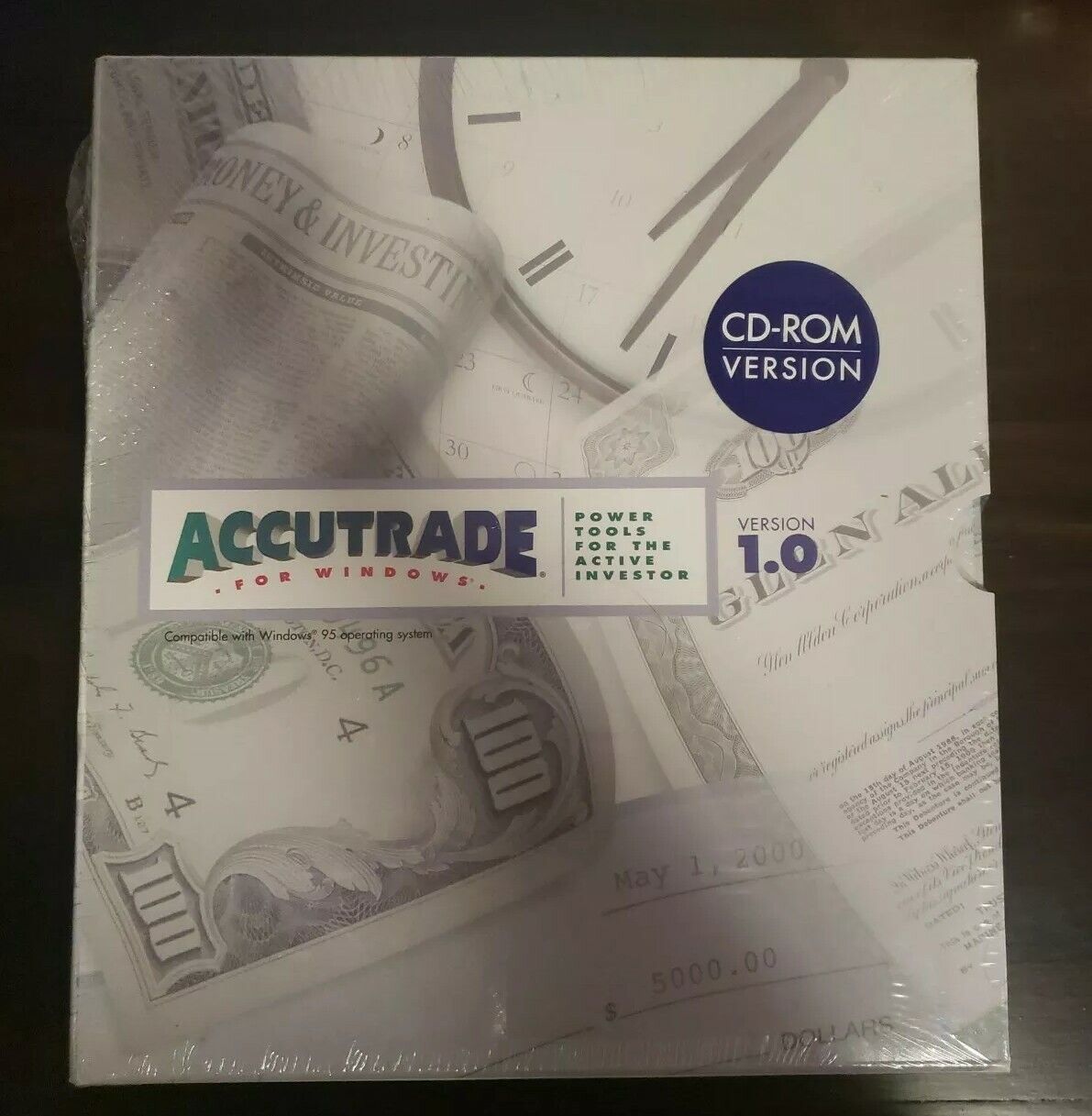  ACCUTRADE 1.0 WINDOWS PC TRADING SOFTWARE FOR Power Tools For Finance Investors