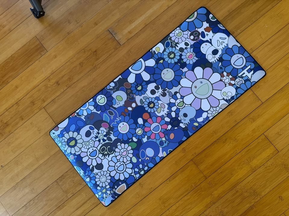Takashi Murakami x Faze Clan XLarge Blue Gaming Mousepad 2021