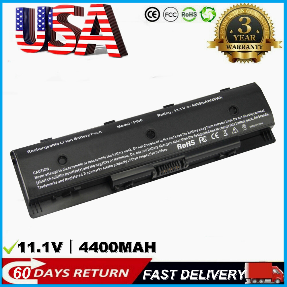 PI06 Battery For HP Envy 15 17 hstnn-yb40 Pavilion 14 15 710416-001 710417-001