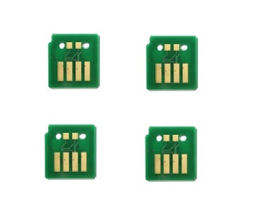 4 RESET TONER CHIP FOR XEROX WORK CENTRE 7556 7830 7835 7845 DMO LATIN VERSION