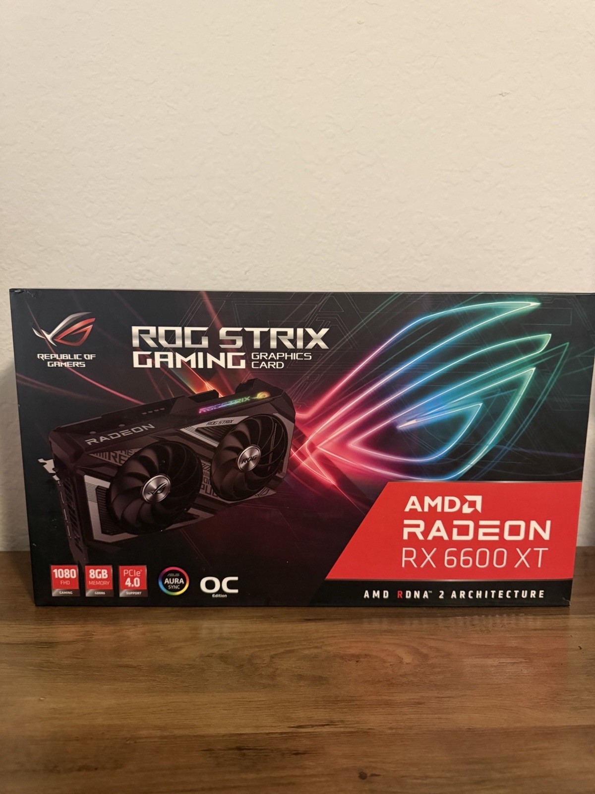 ASUS ROG Strix Radeon RX 6600 XT OC Edition (8GB) - Graphics Card Video GPU