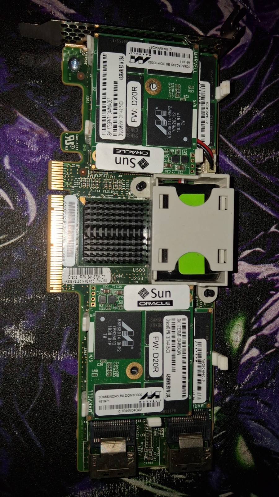Oracle/Sun X4540 XTA-FAS-S3IE 96GB PCI-E Flash Accel. F20 SAS HBA 541-3731-07