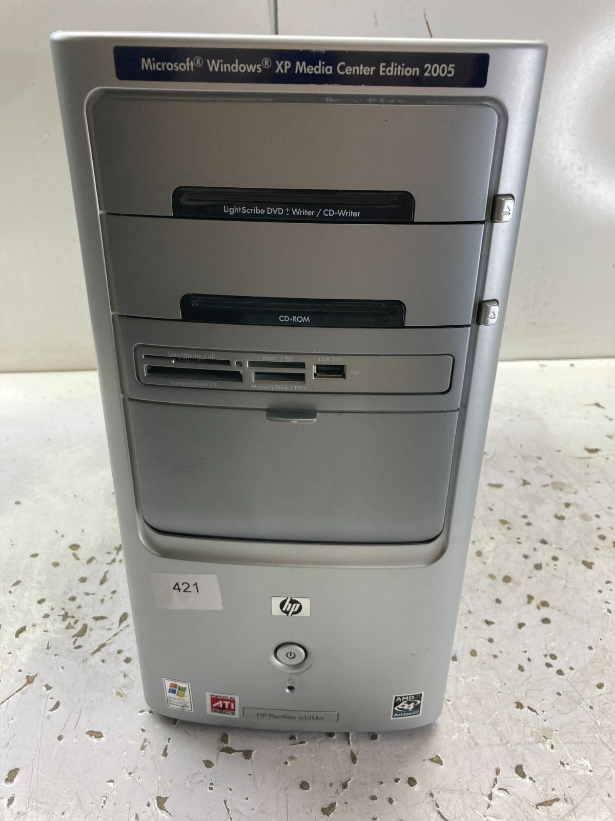 HP Pavilion a1314n AMD Athlon 64 X2 Dual Core 3GB NO HDD