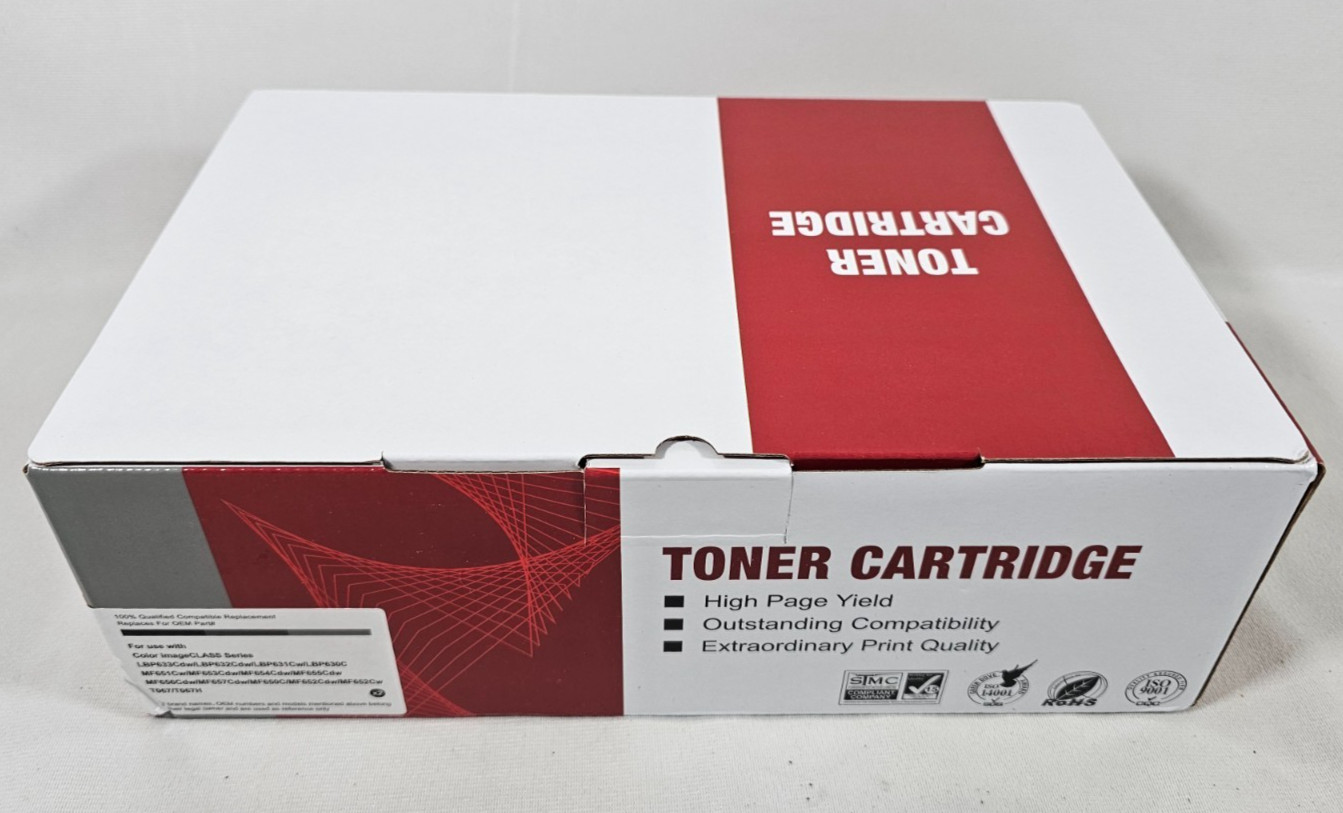 For Canon 067H 067 ImageCLASS MF654Cdw MF656Cdw MF650C 2x Toner Cartridge Black