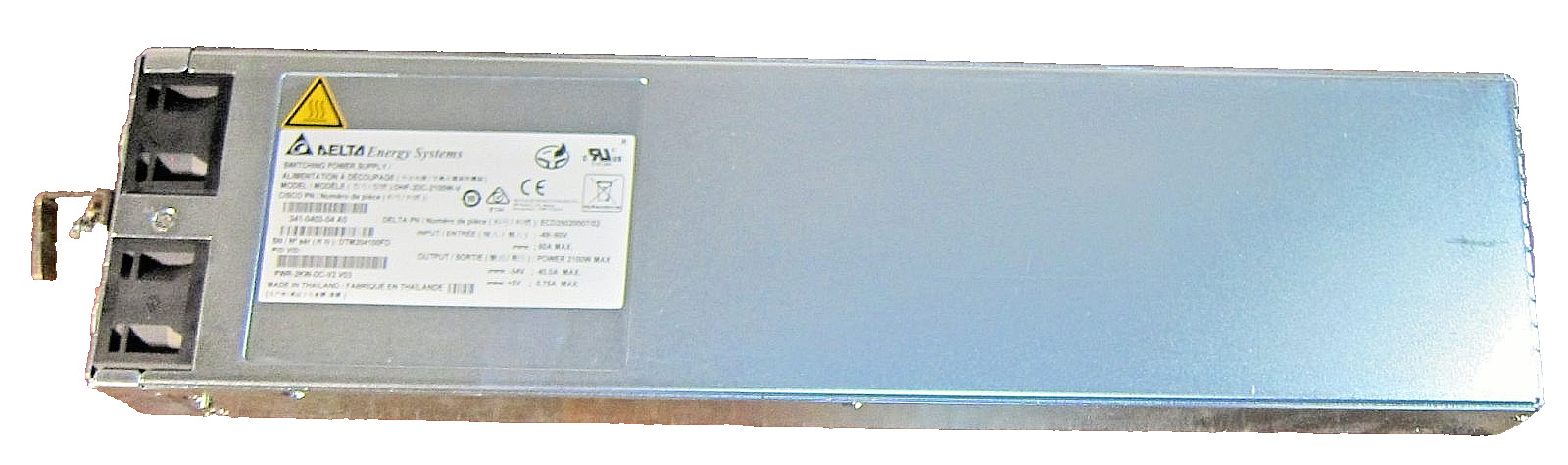 Genuine Delta DHF-2DC-2100W-V Cisco PWR-2KW-DC-V2 V03 Power Supply Module