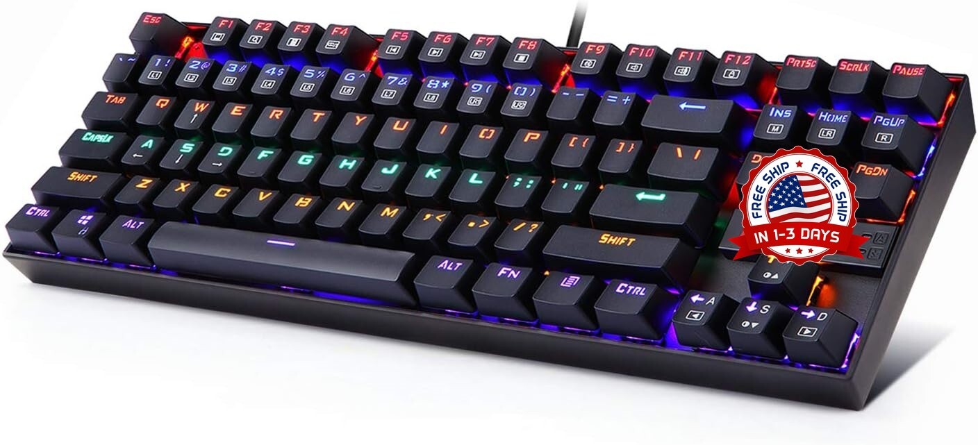 Teclado Mecanico Para Juegos Teclado Con Cable Con Retroiluminacion Led VIP