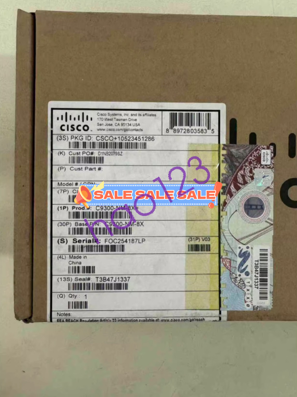 NEW CISCO C9300-NM-8X 8-port 10 Gigabit expansion card Fast delivery DHL/FedEx