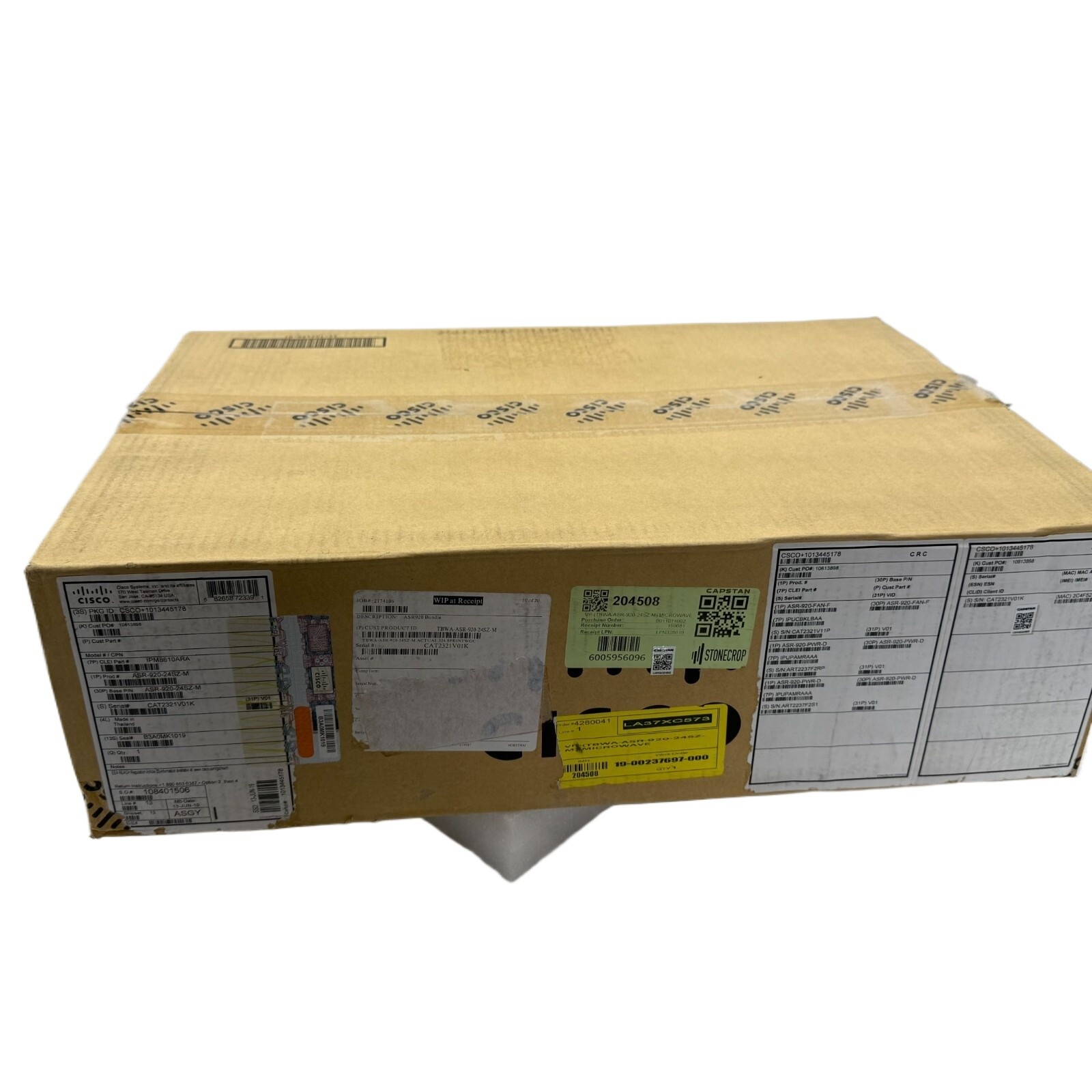 New Box Cisco ASR-920-24SZ-M Aggregation Services Router DC POWER SUPPLIES