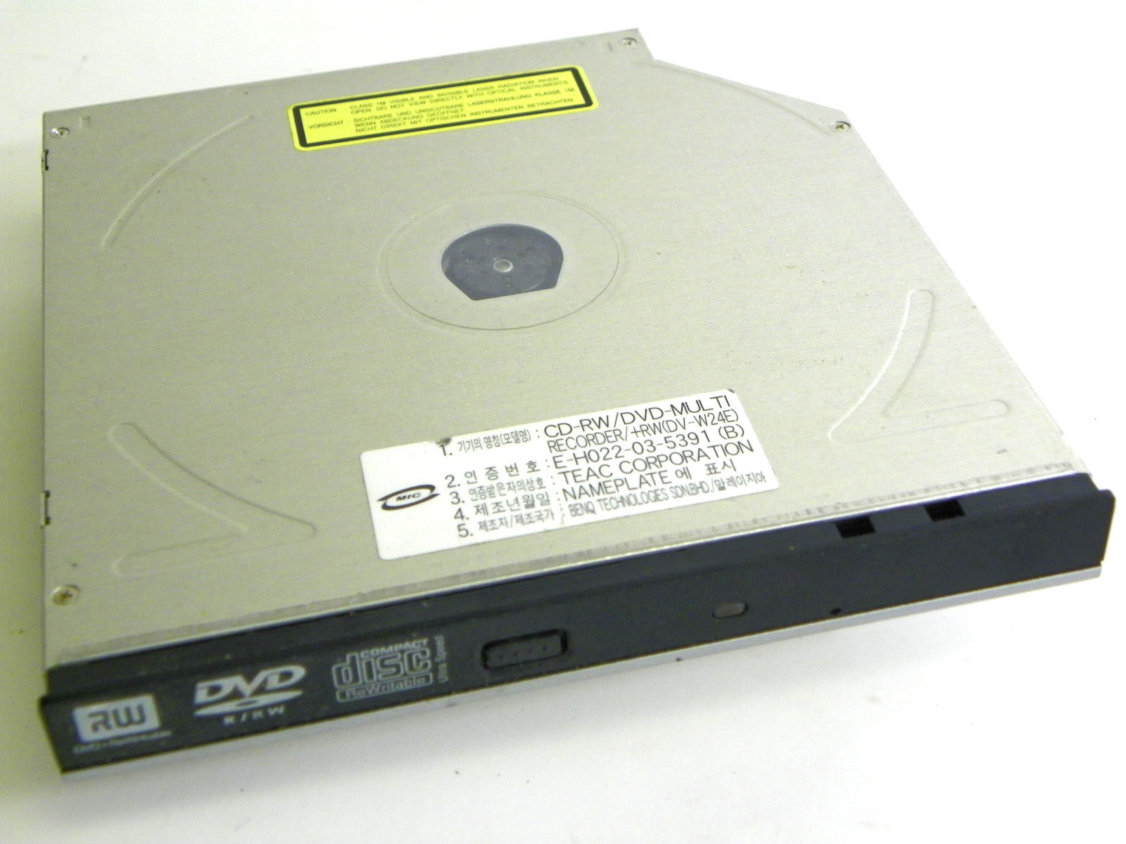 Teac DV-W24E Notebook DVD±RW IDE Drive 19771282-59 / HP 373625-001 Genuine