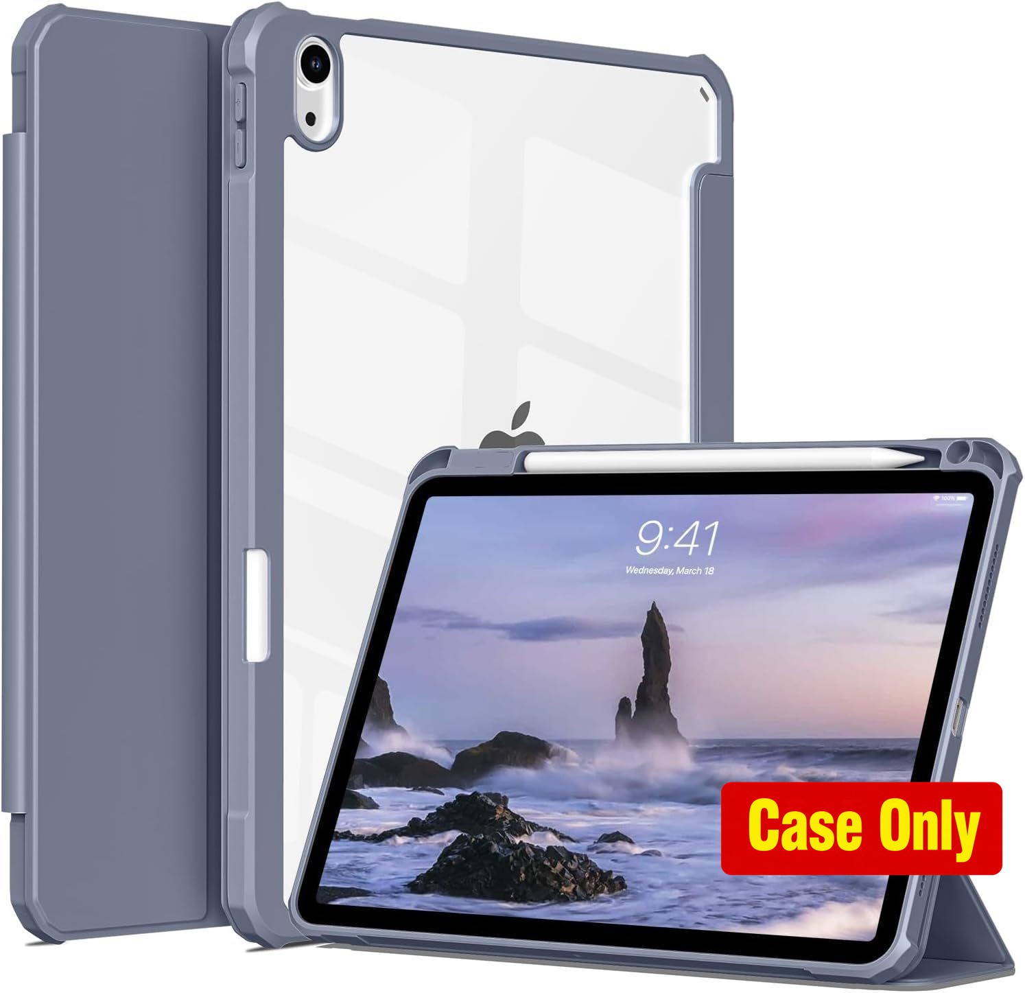 Case for iPad 11th 10th Generation 11/10.9 Inch, Hybrid Protective Cover with Pe