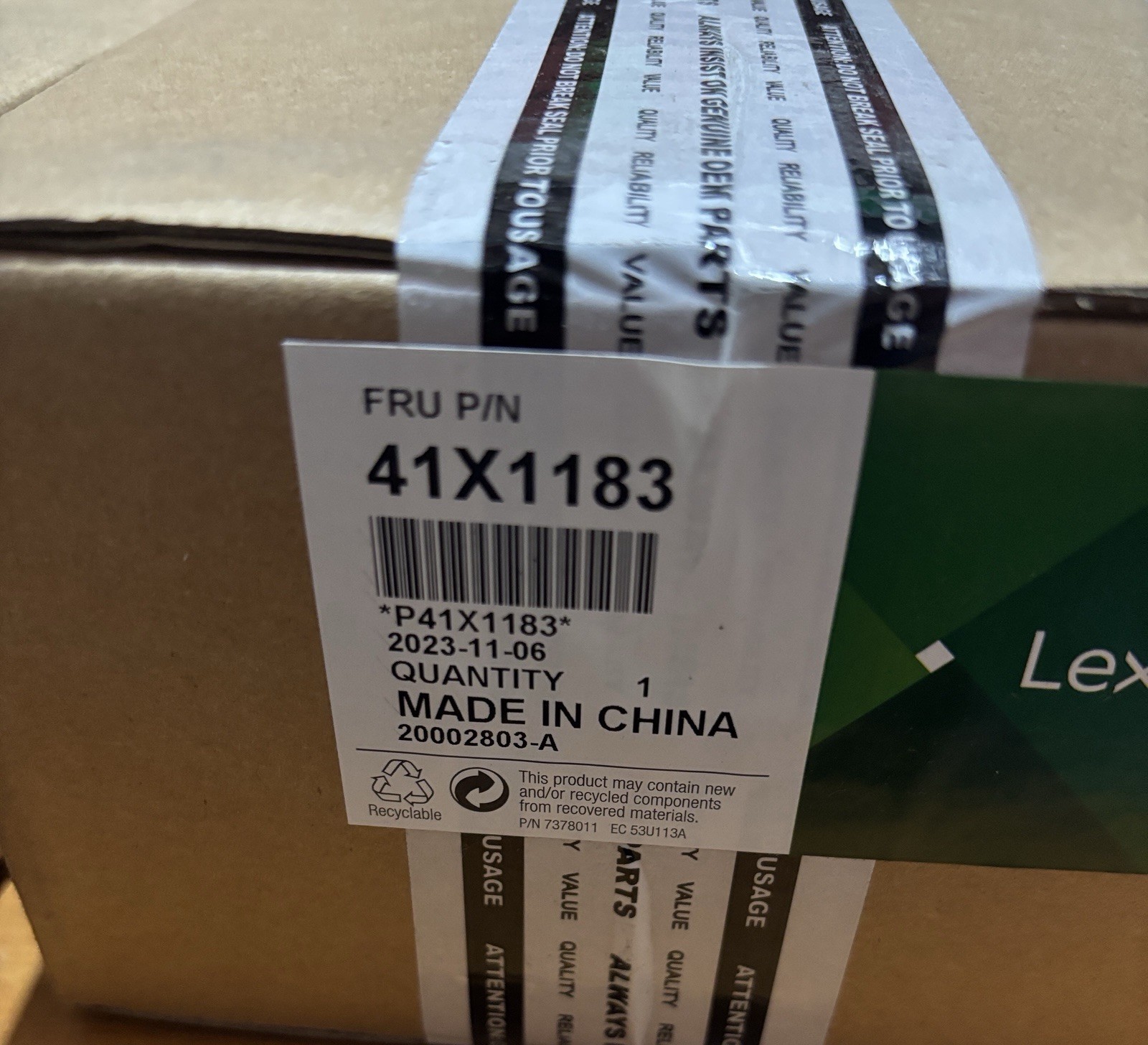 Lexmark 41X1183-OEM Lexmark MS421, MS521, B2650, Jam Access Cover