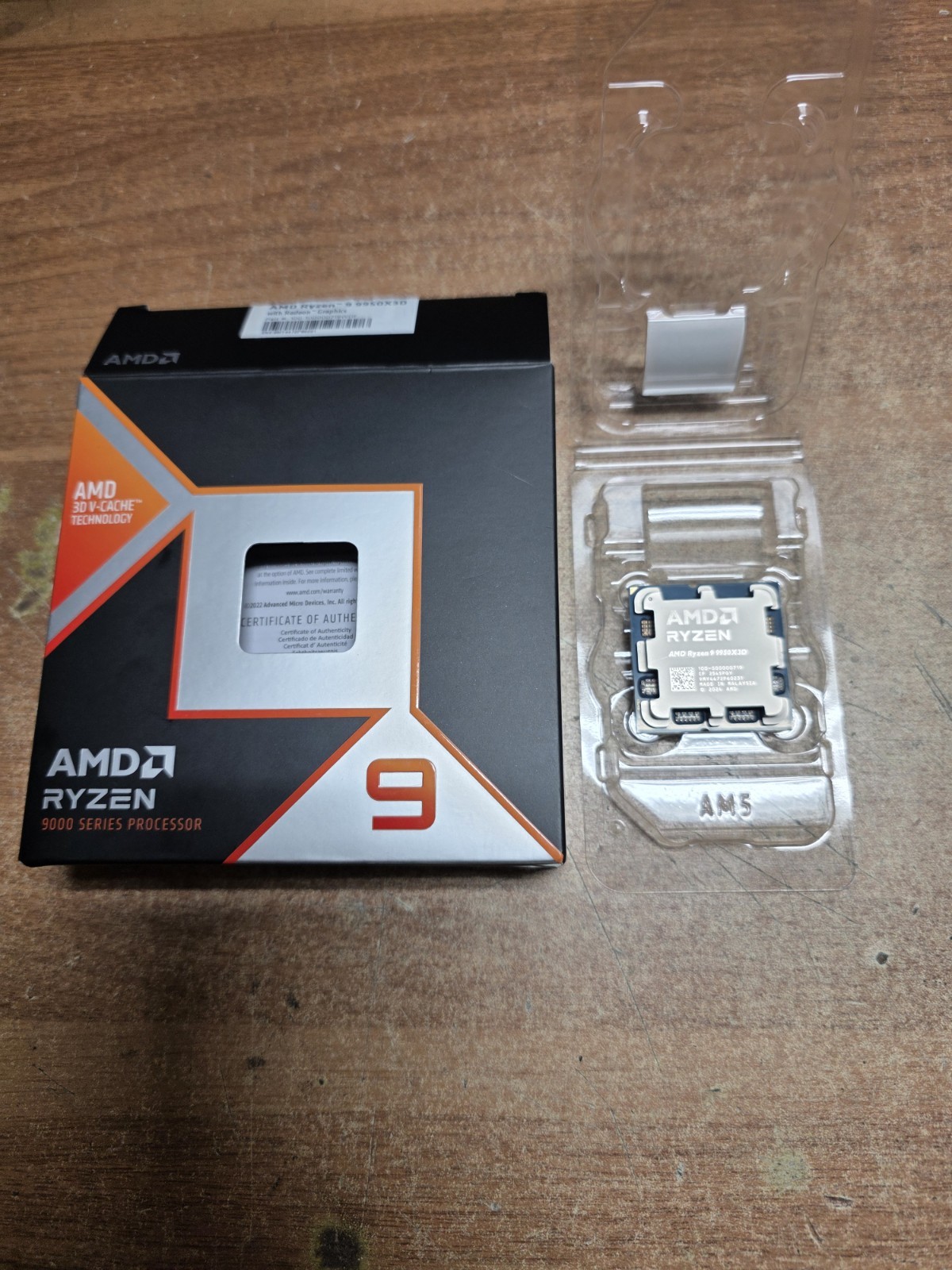 AMD Ryzen 9 9950X3D 16-Core 32-Thread AM5 Desktop Processor