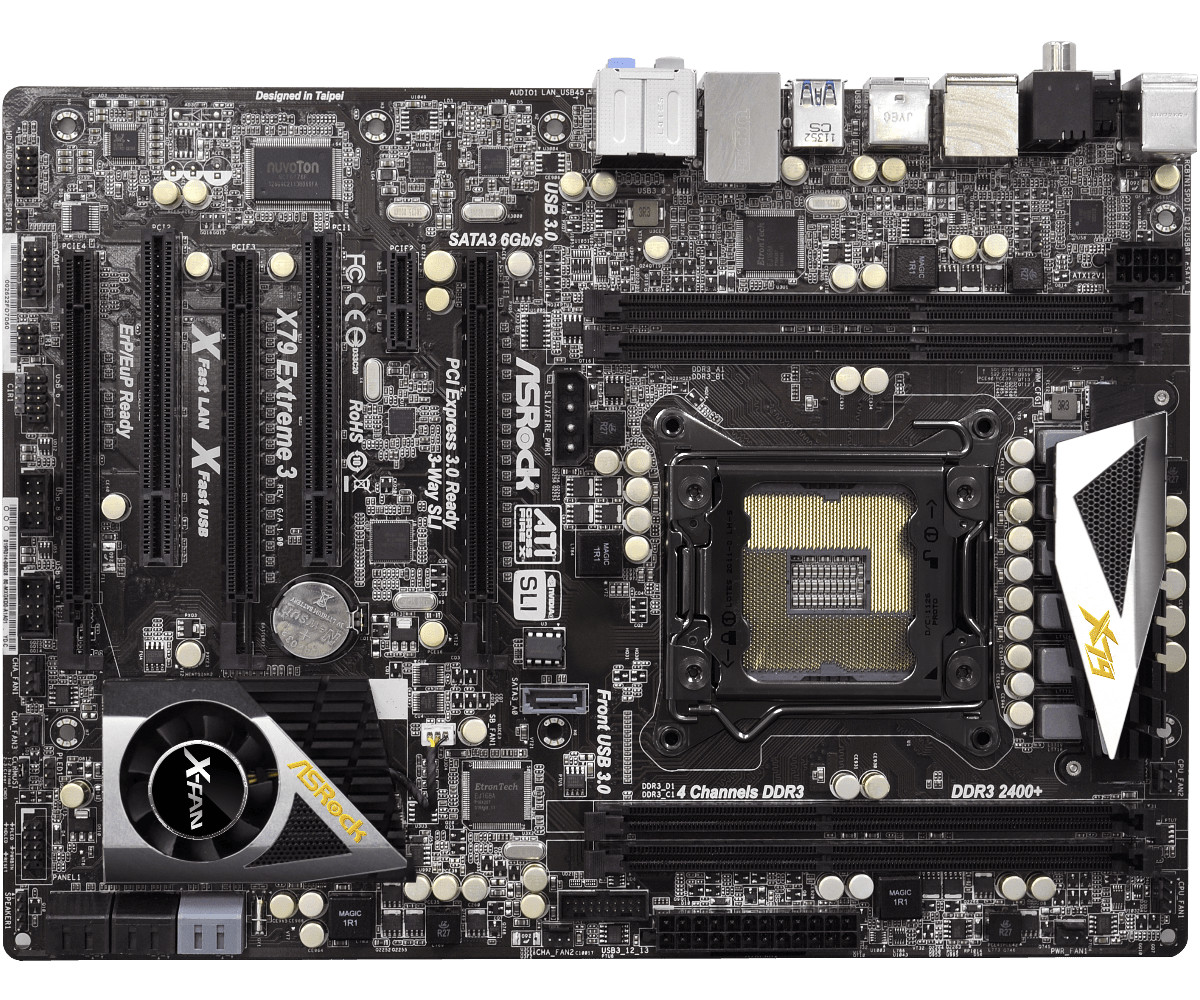 For ASROCK X79 Extreme3 Motherboard LGA2011 DDR3 ATX Mainboard