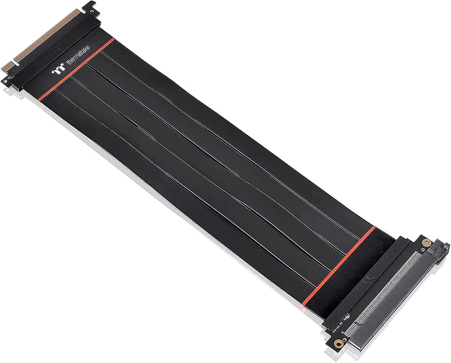 Thermaltake TT Premium PCI-E 4.0 High Speed Flexible Extender Riser Cable 300mm