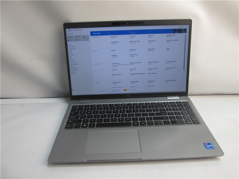 Dell Latitude 5520 Laptop i7-1185G7 3GHz 16GB No HDD Win10 COA Grade C