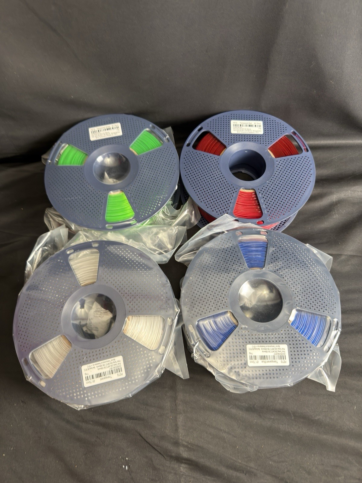 4-Pack SUNLU Light Weight PLA 3D Printer Filament 1.75mm PLA