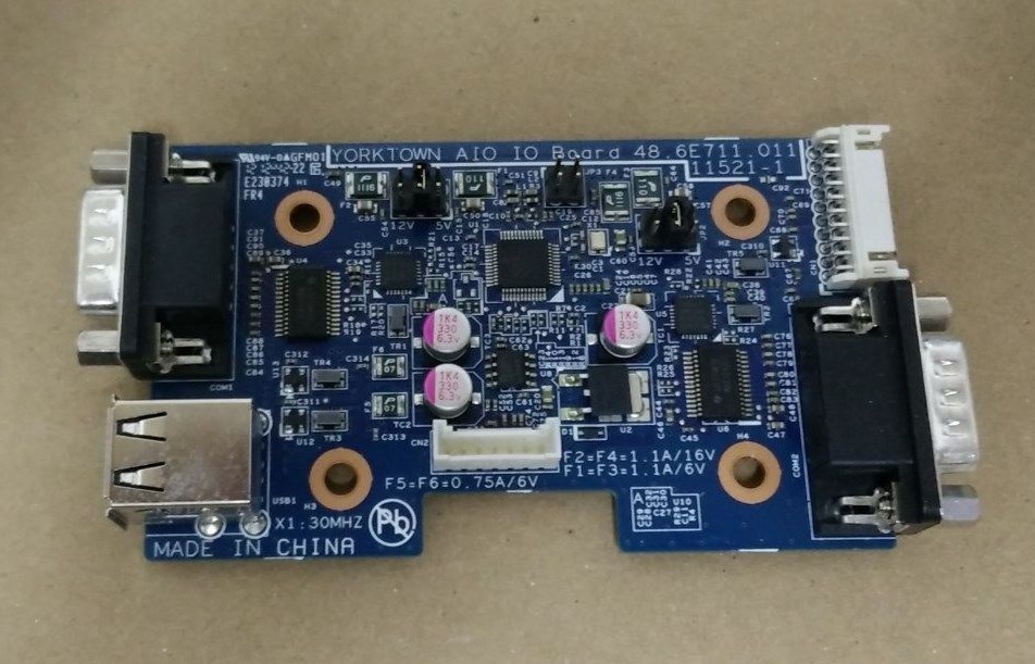 Fujitsu TeamPOS 7000f Yorktown AIO IO Board 11521-1 / 48.6E711.011