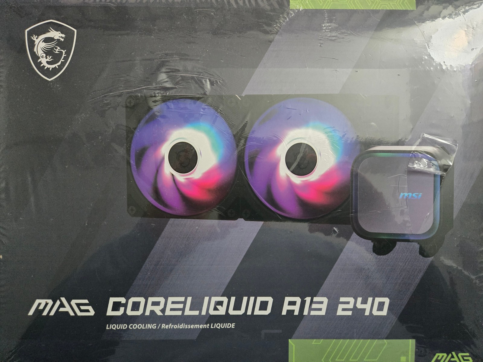 MSI MAG Coreliquid A13 240 Black ARGB - NEW, SEALED