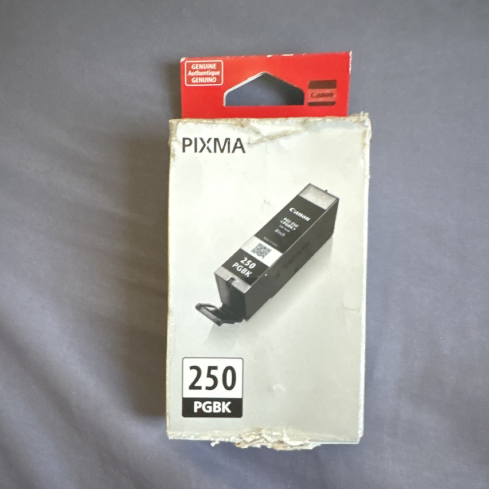 Canon PIXMA PGI-250 (PGBK) Black Genuine Ink Cartridge 6497B001 Inkjet