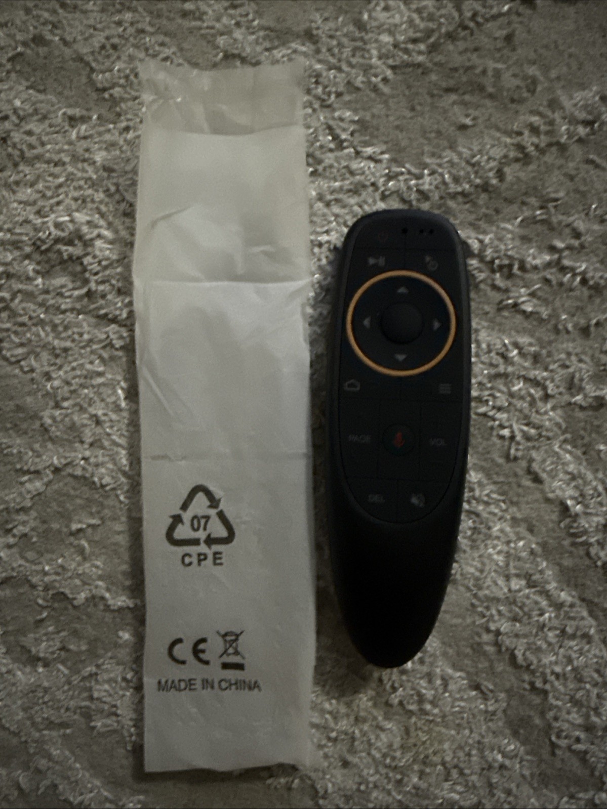 G10 Voice Air Fly Mouse, 2.4G Wireless 6 Axis Gyroscope Air Mouse Remote Control