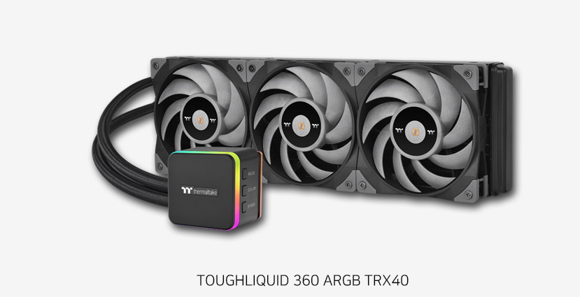 Thermaltake TOUGHLIQUID 360 ARGB TRX40 CPU Liquid Cooler - Express Shipping