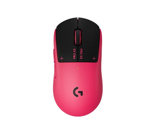 New Logitech G PRO X3 SUPERSTRIKE Gaming Mouse - Magenta