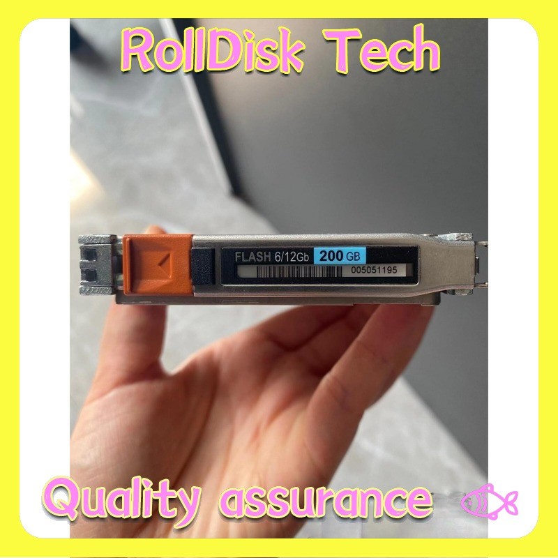 Open Box EMC 005051195 005049264 200G SAS SSD 6Gb V3-2S6F-200 SSD  Fast Shipping