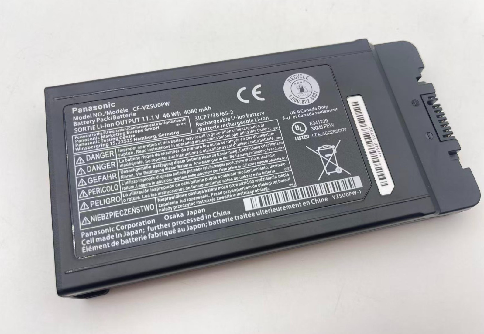 Genuine OEM 46Wh CF-VZSU0PR Battery for Panasonic Toughbook CF-54 MK1 CF-VZSU0PW