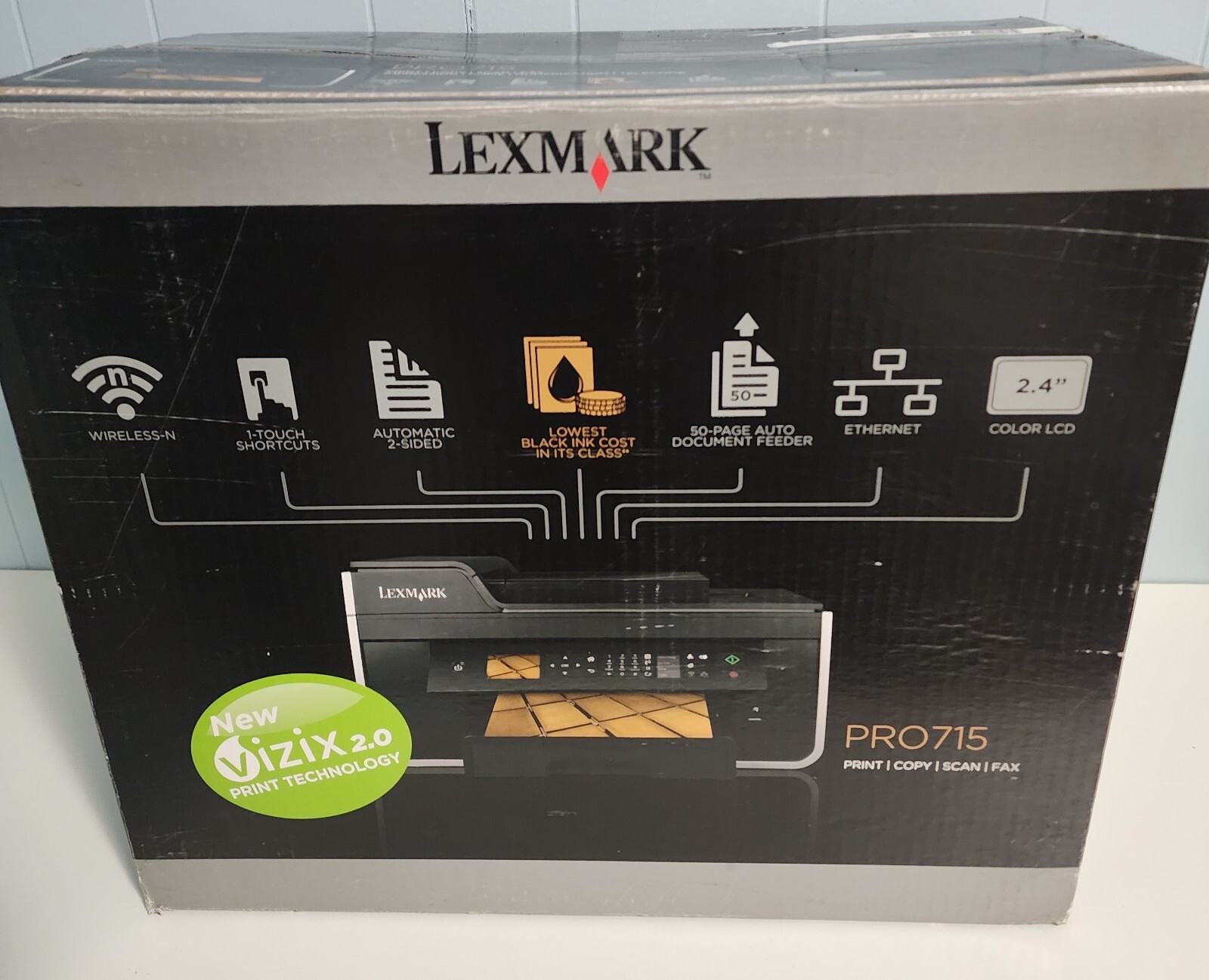 *RARE FIND" LEXMARK  PRO715 -OPEN BOX Unused CONDITION