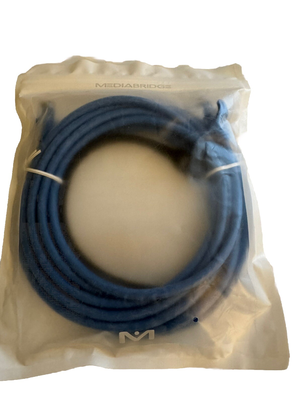 MEDIABRIDGE CAT6 Ethernet Cord Blue 15ft