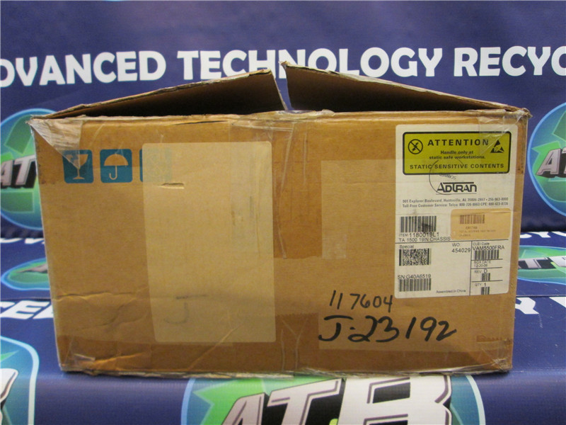 1180001L1 ADTRAN TOTAL ACCESS TA 1500 23-INCH CHASSIS SHELF